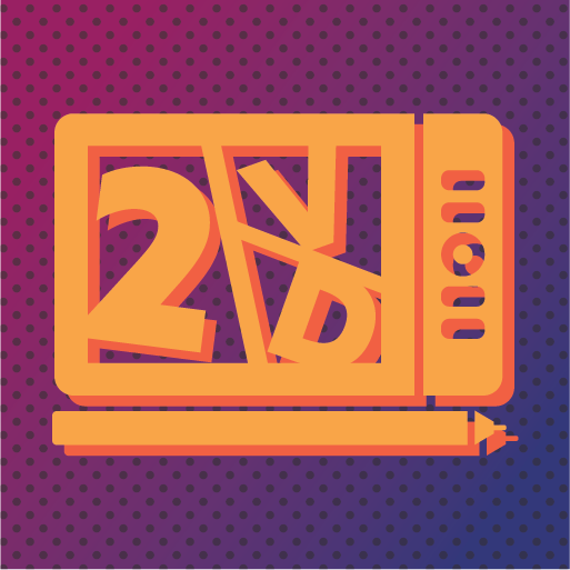 2d visual developers logo